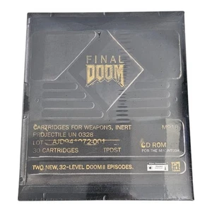 Final Doom Big Box Sellado PC CD ROM MACINTOSH Nuevo Precintado - Imagen 1 de 8