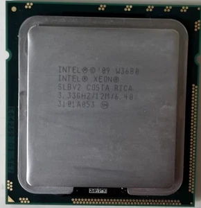 Intel Xeon W3680 LGA 1366 CPU Processor 3.33GHz Six Core 3200MHz - Picture 1 of 2