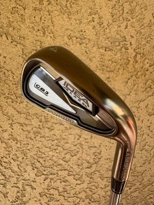 ADAMS IDEA BLACK CB3 FORGED 4 IRON +1" - KBS TOUR 90G REGULAR FLEX STEEL SHAFT - Picture 1 of 4