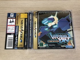 SS Sega Saturn Software Cyber ​​Troopers Virtual-On [Management 20724] [B]