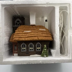 Vintage Dept 56 Dickens Weihnachtsdorf Ivy Glen Kirche mit Licht & Box - Bild 1 von 9
