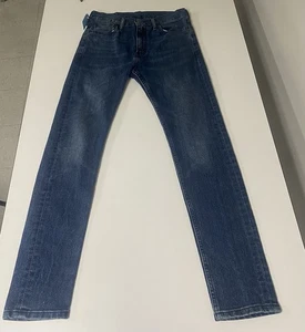 Jeans uomo Levi's 510 Levi Strauss blu taglia 30x30 (etichetta 30x32) - Foto 1 di 14