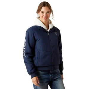 Ariat Ladies Waterproof Stable 2.0 Jacket Navy - Picture 1 of 5