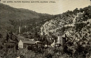 Colorado Springs,CO General Palmers Residence Glen Eyrie El Paso County Vintage - Picture 1 of 2