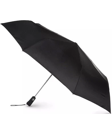 "SOMBRILLA NEGRA PEQUEÑA TOTES BLUE LINE NUNCA MOJADA - estilo 07309, toldo 46"" negro" Foto 1 de 4