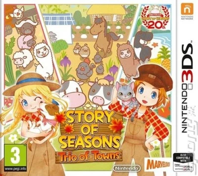 Story of Seasons 2: Trio of Towns (Nintendo 3DS) Brand New. - Image 1 of 2