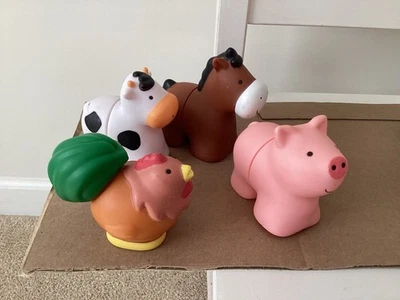 Melissa & Doug K's Kids Pop Blocs Farm Animals + Fisher Price Farm Animals - Image 1 of 3