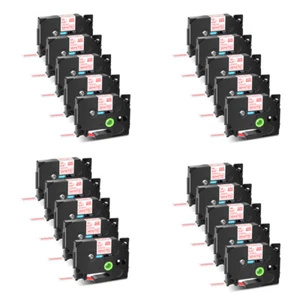 20PK TZ-232 TZe-232 Label Tape Red On White Fit For Brother P-Touch Label Maker - Picture 1 of 10