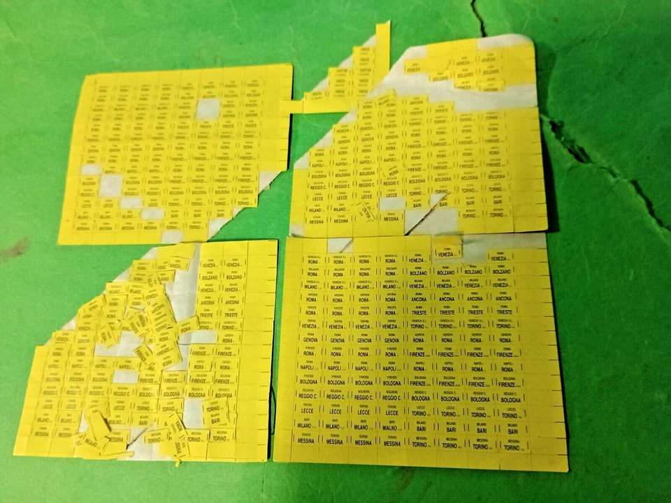 LIMA TARGHE PERCORRENZA x  CARROZZE DECALS  adesivi  varie destinazioni  HO - Photo 1/1