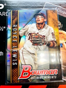 2017 Bowman Draft Bowman Defining Moments Refractor /250 Royce Lewis #BDM-RL