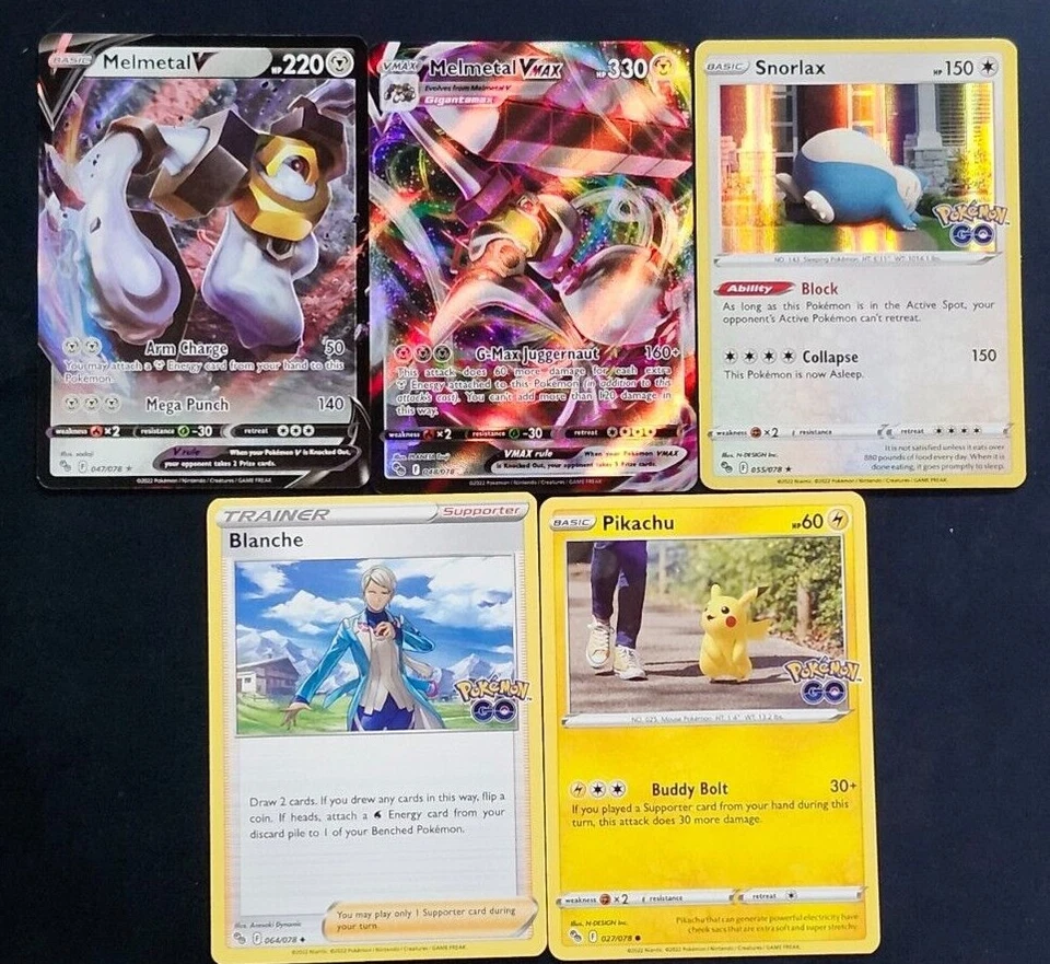 Pokemon GO -  Sword & Shield - Singles with Rare Holos You Pick the Card - Image 1 of 1