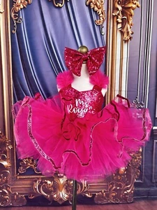Barbie dress for party, barbie tutu, barbie outfit,Barbie party, barbie bow - Picture 1 of 16