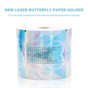 300X Nails Gel Extension Sticker Nail Art Professional Nail Forms Tips Guide - Picture 1 of 12