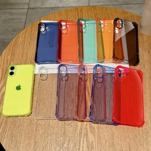 For iPhone 16 15 14 Plus 13 12 Pro Max 11 ShockProof Clear Soft TPU Case Cover - Picture 1 of 24