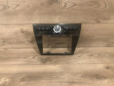 2006-2009 FORD FUSION MERMERCURY MILAN ПРИБОРНАЯ ПАНЕЛЬ РАДИО ОБОДОК С ЧАСАМИ OEM ДРЕВЕСИНА OEM - Изображение 1 из 4