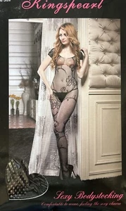 Sexy Lingerie Fishnet Black Body-stocking - Picture 1 of 2