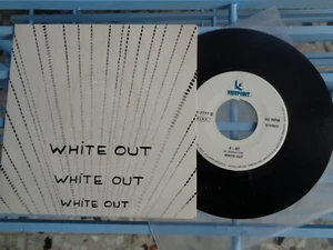 WHITE OUT - 7" - 45 GIRI - RAGE / 4.07 - VIEW POINT RECORDS MINT/MINT - Foto 1 di 1