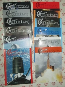 Lot Of 12 NASA Countdown Magazine  1992 Space Shuttle NASA Program Jan - Dec - Picture 1 of 3