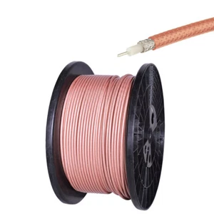 50 Feet RG142 M17/60-RG142 Double Copper Braid Shielded RF Coaxial Cable - Picture 1 of 3