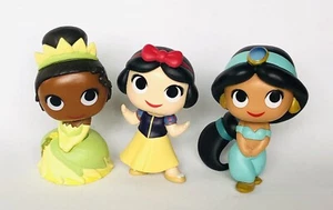 Lot of 3 Funko Disney mini Vinyl Figure Princess Snow White Jasmine Tiana - Picture 1 of 3