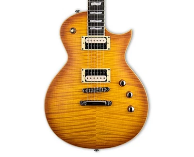 Guitarra Eléctrica ESP LTD EC-1000T FM con Fluence - Honey Burst Satin - Stock B Foto 1 de 4