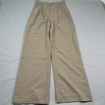 Abercrombie & Fitch Pants Women’s 28/6 Sloan Tailored Wide Leg Pleated High Rise - Image 1 of 4