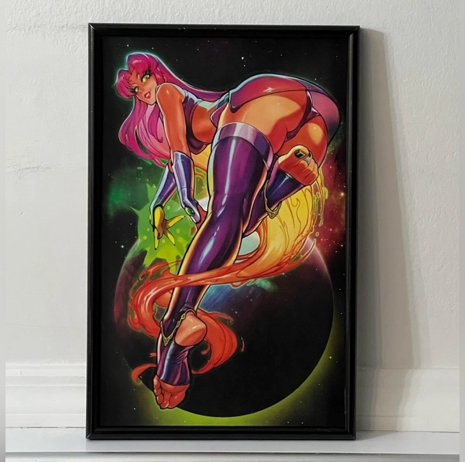 Teen Titans Starfire Art Poster - image 1 of 1