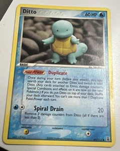🔥 Ditto (as Squirtle) 64/113 EX Delta Species 2005 | LP Pokémon Card - Pokemon - Picture 1 of 14