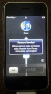 Apple iPhone 1st Gen 8 GB Silver (AT&T) A1203 Fast Ship Good Used Bad Battery - Picture 1 of 6