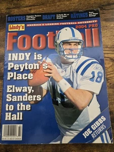 LINDY'S SPORTS NFL Pro Football Preview Issue Season Magazine 2004 Manning - Picture 1 of 3