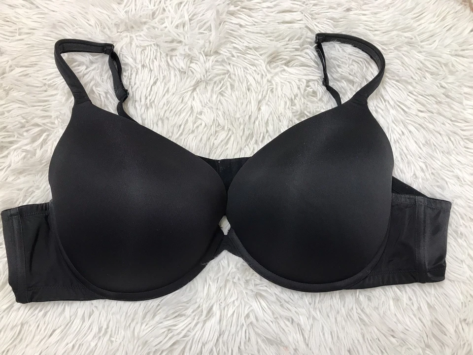 Sujetador push-up con aros negro para mujer talla grande 48C Cacique Smooth Boost Foto 1 de 4