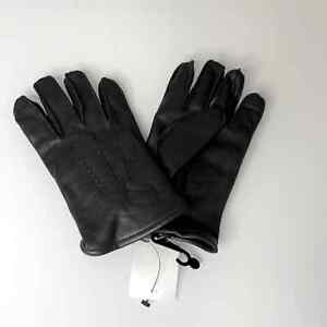 Fownes Men’s Leather Cashmere and Wool gloves