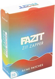 10-PIECE PIMPLE PATCH SET  MULTI-SHAPED HYDROCOLLOID ACNE COVER PATCHES FOR FACE - Picture 1 of 7