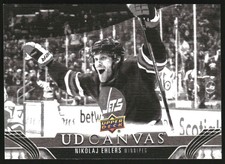 2023-24 Upper Deck UD Canvas Black and White #C88 Nikolaj Ehlers 