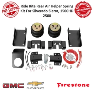 Firestone Ride Rite Rear Air Helper Spring Kit For Silverado Sierra, 1500HD 2500 - Picture 1 of 12
