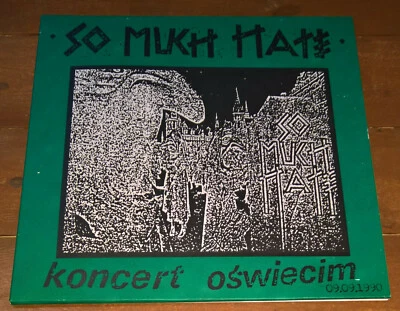 SO MUCH HATE KONCERT Discharge Disorder GBH Napalm Death Rare Dezerter Voivoid  - Image 1 of 4