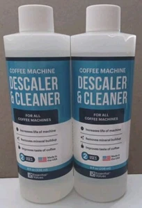 2 - Universal Descaling Solution for Keurig Breville Nespresso & Delonghi 8 oz - Picture 1 of 1