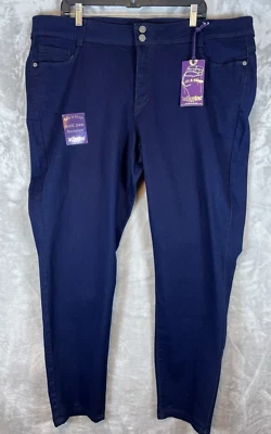 Revolt Jeans Women's 24W Blue Denim Skinny Lift & Shape Stretch Casual Plus Size - Image 1 of 4