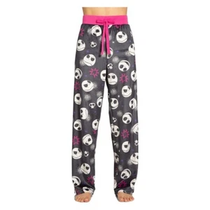 Nuevo pantalón pijama polar Jack Skellington Pesadilla antes de Navidad XL Disney - Imagen 1 de 3