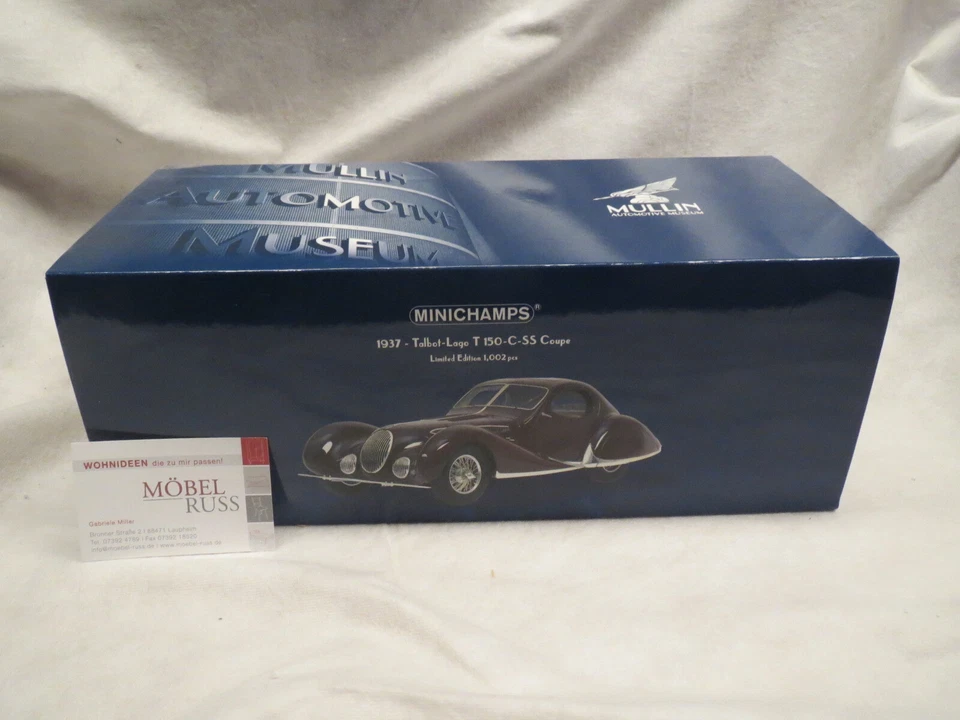 Talbot-Lago T150-C-SS Coupe 1937  Mullin Automotive Museum  lmtd. Edition limit. - Bild 1 von 4