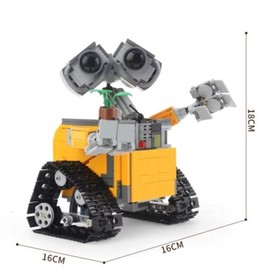 LEGO Replica Wall-E Robot Movie Building Blocks Set Toy 687pcs (NOT LEGO) NO BOX