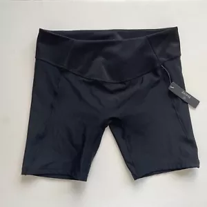 Pantaloncini bici donna nuovi con etichetta Skims Performance nero onice taglia S - Foto 1 di 3