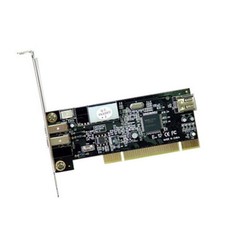 ST Lab F252 PCI 2+1 Port IEEE 1394a Firewire Controller Card w/ Cable & Software