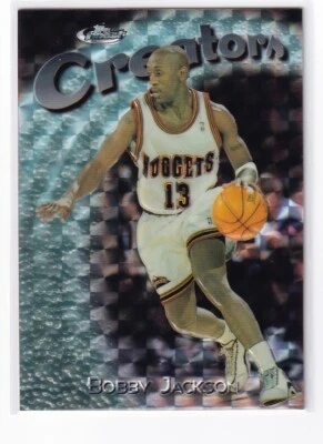 Topps Finest Bobby Jackson 1999/263 Creators novato pepitas refractor en relieve Foto 1 de 2