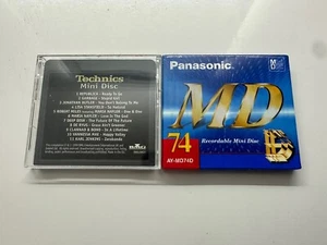 Rare Technics Minidisc Various Artists Set Includes 1 New Disc Promo Disc - Picture 1 of 2