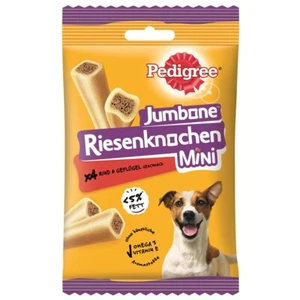 Pedigree Hueso Gigante Mini con Sabor a Vaca y Aves 8 x 160g - Imagen 1 de 8