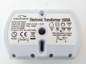 Eaglerise SET160CK (EET210CK) 160W halogen transformer New: 12 Month Warranty! - Picture 1 of 4
