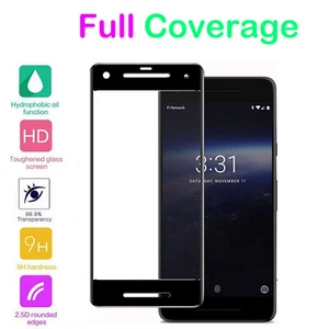 For Google Pixel 2/2 XL Full Tempered Glass Screen Protector Film - Full Glue - Picture 1 of 10