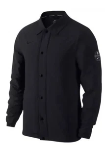Nike Shield Mens Kyrie Coaching Basketball Jacket Black New Size Small S - Picture 1 of 2