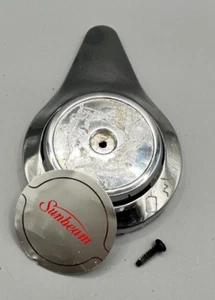 Sunbeam MixMaster Mixer Part Front End Cap Emblem With Screw Model # 01930 - Picture 1 of 6